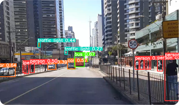 Imagem de análise por IA